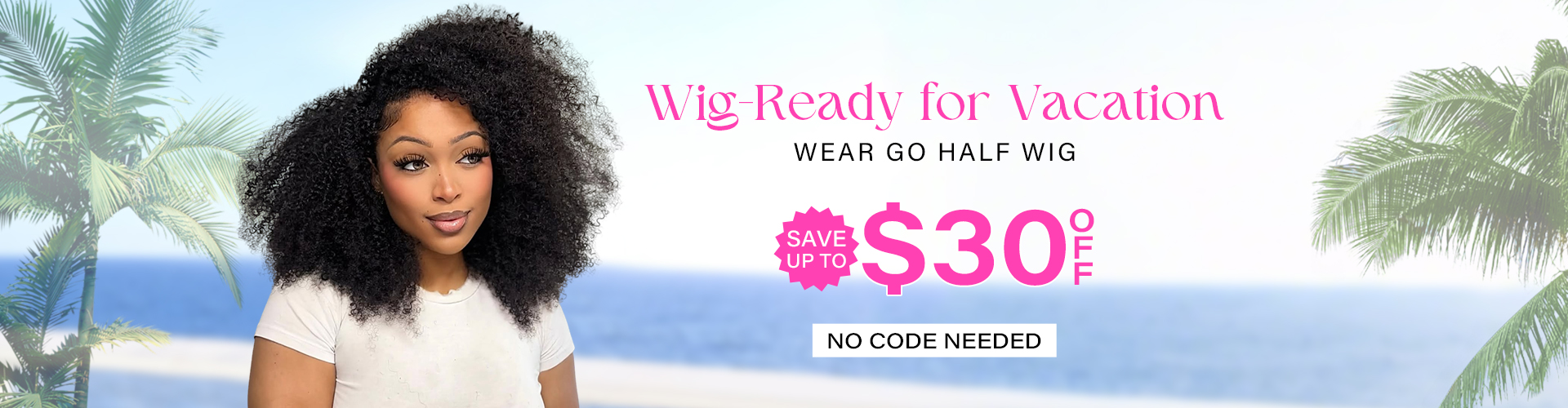 Wear Go Half Wig