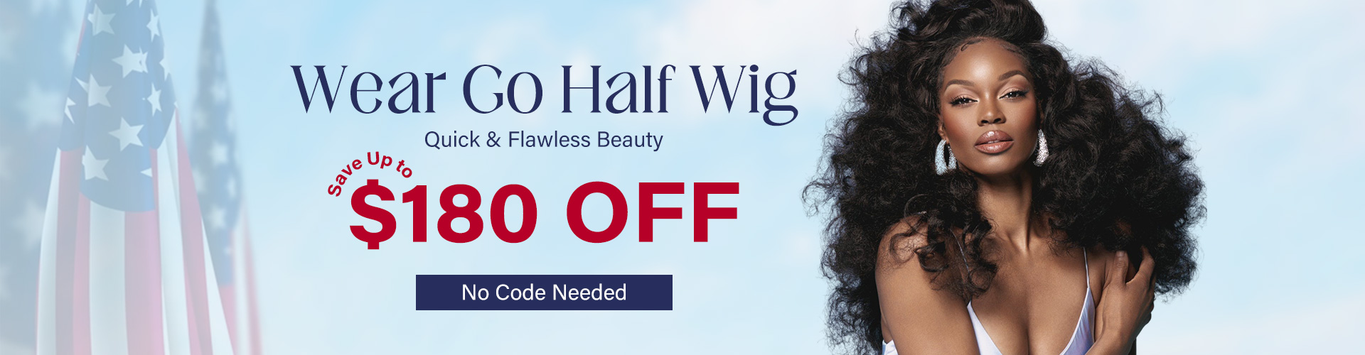 Wear Go Half Wig