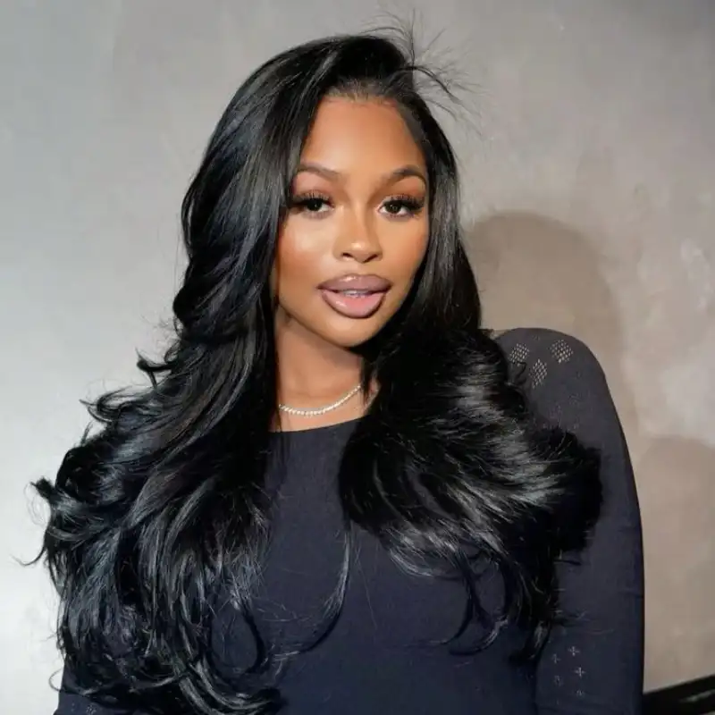 layered hair wear and go wig
