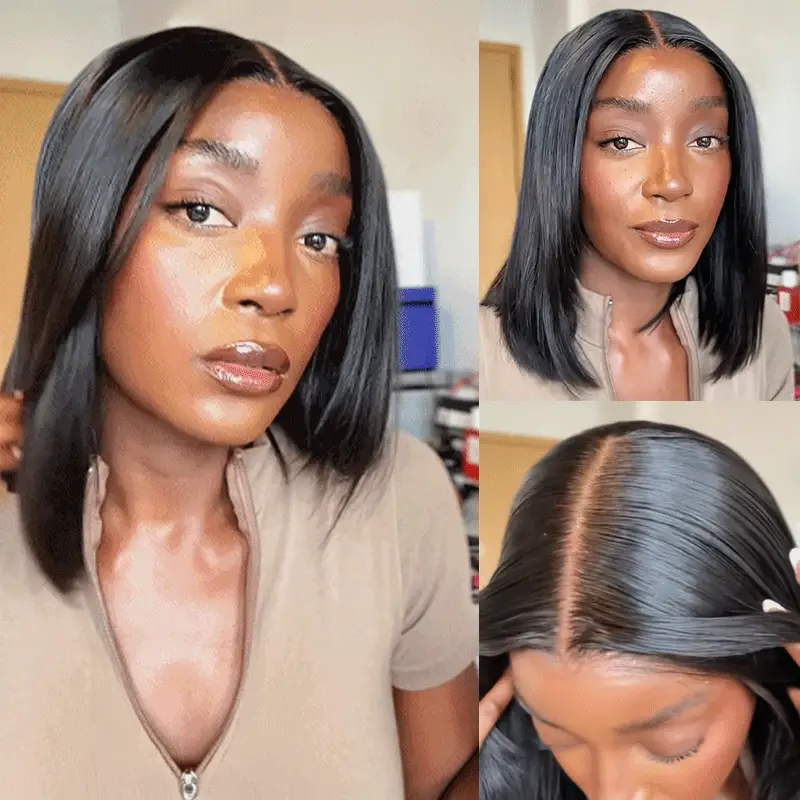 what are wear and go glueless bob wigs