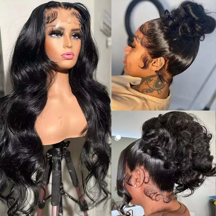 360 Lace Body Wave Invisi Drawstring Wear Go Wig Pre-Bleached Pre-Cut Lace Glueless Wig | BGMgirl Hair