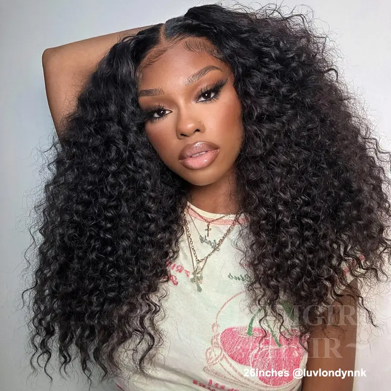 Deep Wave Wear Go Wig 6x4 HD Lace Closure 180% Glueless Wig | BGMgirl Hair