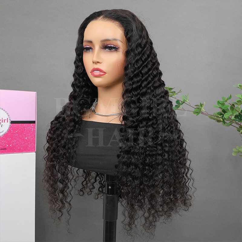 Deep Wave Wear Go 4x6 HD Lace Closure Wig 180% Pre Plucked Glueless Wig 2024 Weekend Deal | BGM Hair