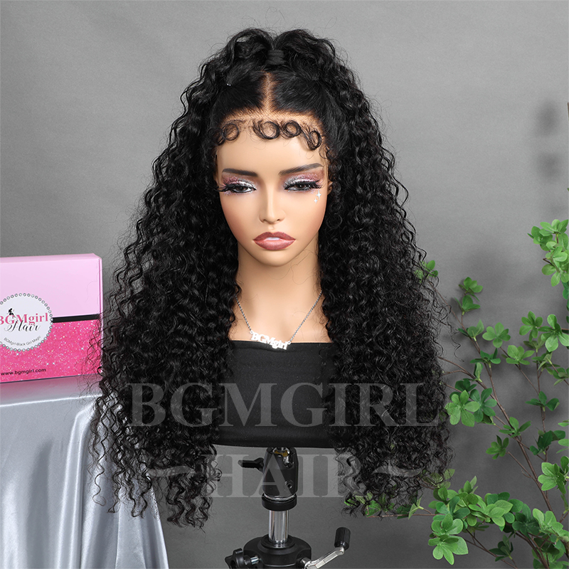 Pre-Bleached Curly Edge Beach Curly Wig