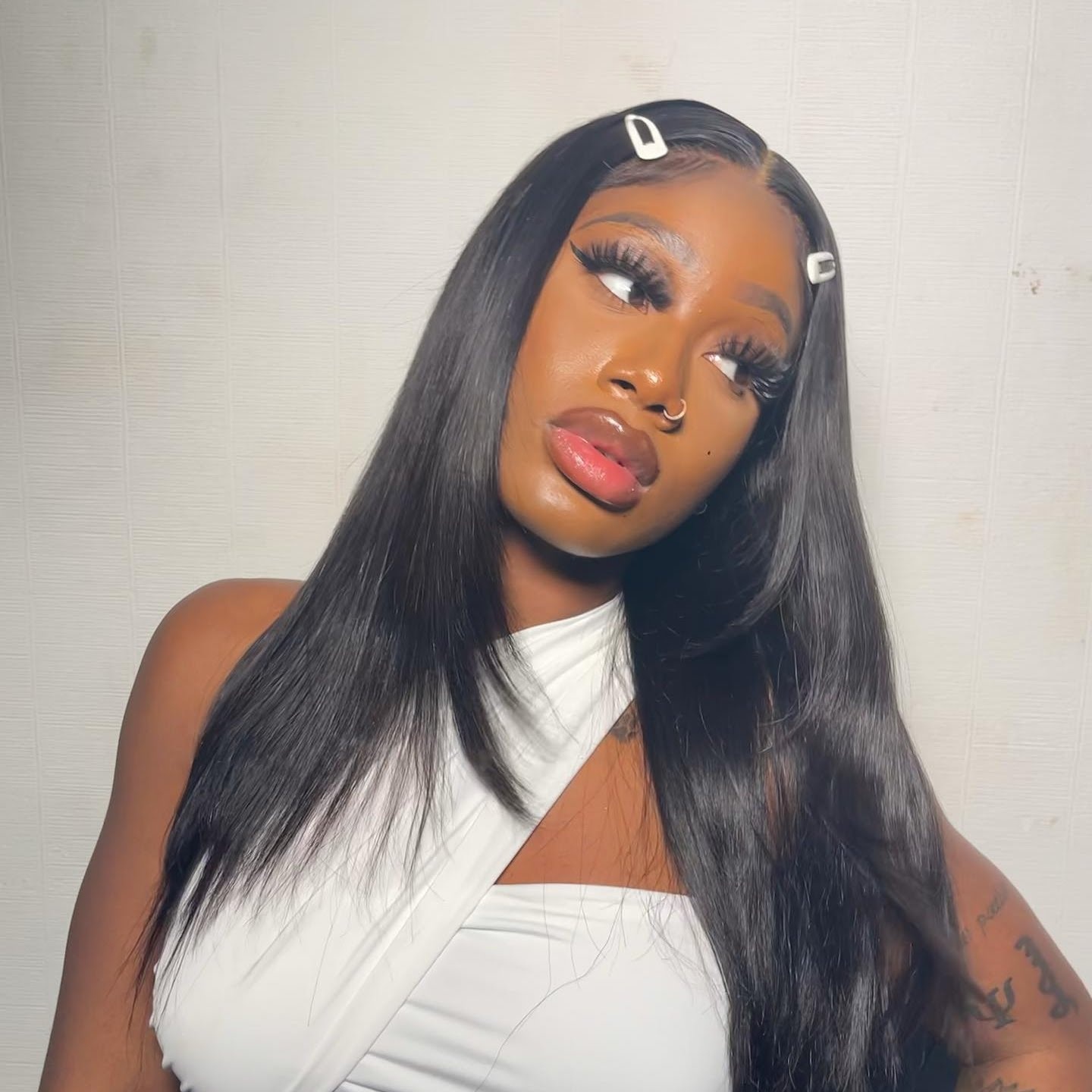 US ONLY | Layered Cut Straight 6x4 HD Lace Wear Go Wig 180% M-cap Glueless Wig 2025