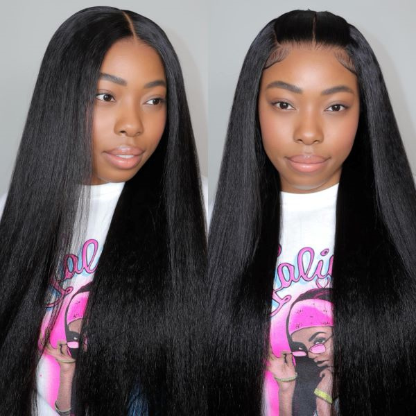 US ONLY | Yaki Straight 9x6 HD Lace Wear Go Wig 180% M-cap Glueless Wig 2025