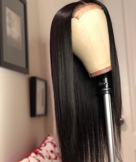 BGMgirl 6x6 Straight Lace Closure Human Hair Wig 