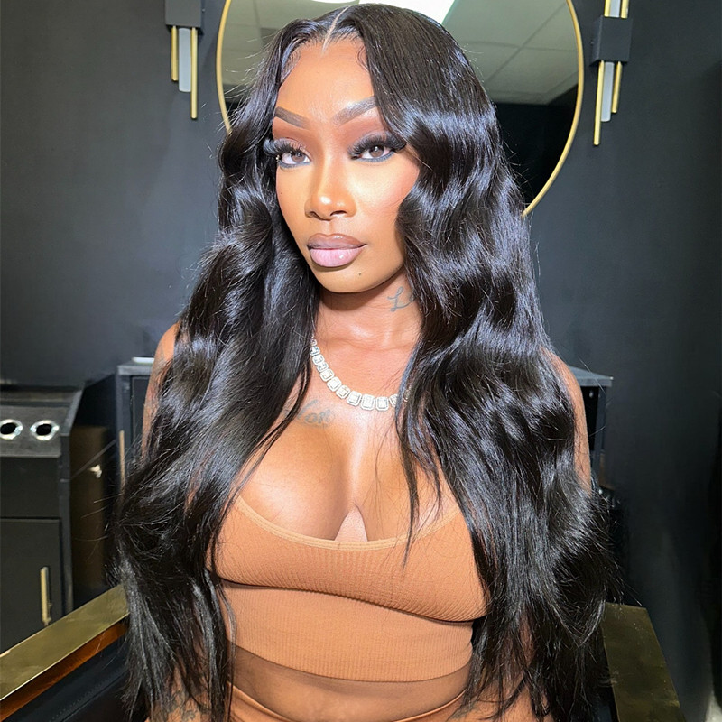 9x6 M-Cap Body Wave Wear Go Wig Pre Bleached Tiny Knots Transparent Lace Glueless Wig | BGMgirl Hair