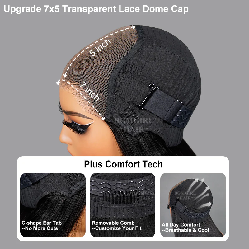lightweight and breathable glueless bob wigs