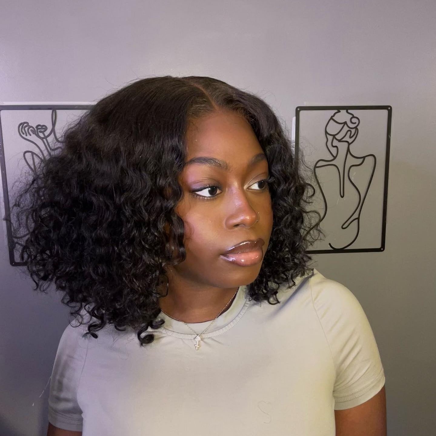 Short Bob Wear Go Wig 7x5 HD Lace Closure 180% Glueless Wig | BGMgirl Hair
