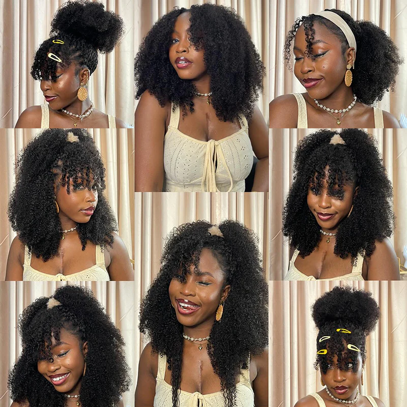 DIY versatile crochet hair