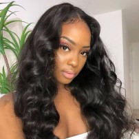 Body Wave Non Lace U Part 180% Density Human Hair Wig Spring Sale