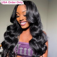 [22"=$118] Body Wave Wear Go Wig 6x4 HD Lace Closure Pre Plucked 180% Glueless Wig 24Hrs Shipping