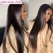 Straight Wear Go Wig 6x4 HD Lace Closure Pre Plucked 180% Glueless Wig 24Hrs Shipping