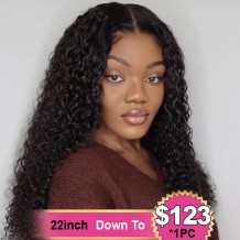 22inch Curly Wig Wear Go Glueless 180% HD Lace Closure Wig Pre plucked Pre cut Lace Group Buy | BGMgirl