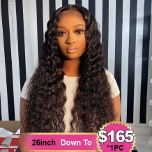 26inch Curly Wig Wear Go Glueless 180% HD Lace Closure Wig Pre plucked Pre cut Lace Group Buy | BGMgirl