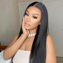 Silky Straight HD Lace Closure Wig 150% Density Blowout Sales | BGM Hair