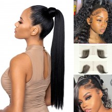 high ponytail with weave ponytail weave