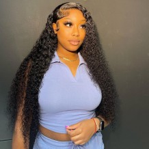 Kinky Curly  Wear & Go Glueless HD Lace Front 180% Density Wig | BGM Hair