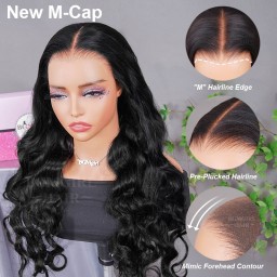 M-cap Body Wave 9x6 Wear Go Pre Bleached Tiny Knots HD Lace Wig Tiktok Creator Recommend