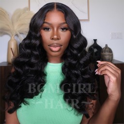 Ocean Wave 4x6 Wear Go Glueless HD Lace Closure Pre-plucked Hairline Wig gc-clearance