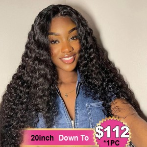 20inch Curly Wig Wear Go Glueless 180% HD Lace Closure Wig Pre plucked Pre cut Lace Group Buy | BGMgirl