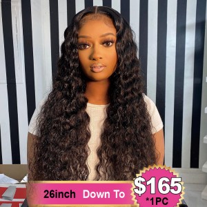 26inch Curly Wig Wear Go Glueless 180% HD Lace Closure Wig Pre plucked Pre cut Lace Group Buy | BGMgirl