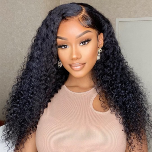 Kinky Curly 13*4 Lace Front Wig 150% Transparent Lace Blowout Sales | BGMgirl