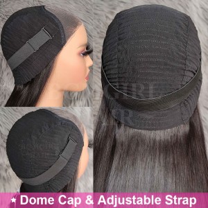 30inch Straight Wear Go Glueless 180% HD Lace Closure Wig Pre plucked Pre cut Lace Group Buy | BGMgirl
