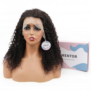 MENTOR Kinky Curly Wig 13x4 Lace Front Wig Human Hair