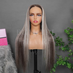 glueless wigs pre cut lace wigs ash blonde wig