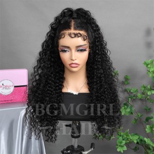glueless wigs pre cut lace wigs curly edges