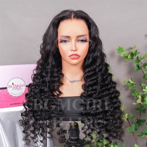 Loose Deep Wave 13*4 HD Lace Front Wigs Curly Wig | BGMgirl