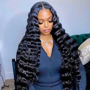 Loose Deep Wave Wear & Go Glueless HD Lace Front Wig 180% Density | BGM Hair