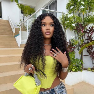 Kinky Curly 13x4 Lace Front Wig Transparent Lace Wig | BGMgirl