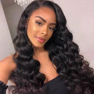 Loose Wave Bundles With Frontal Human Hair Extensions | BGMGirl