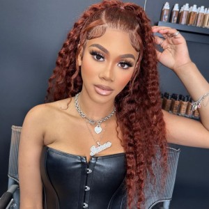 lace front wigs reddish brown wig 