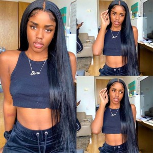 Straight Bundles With Frontal Human Hair Extensions | BGMGirl