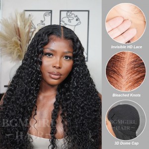 Water Wave Wear & Go Glueless 180% HD Lace Closure Wig | BGM Hair