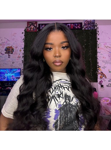 4x4 Lace Closure Body Wave Wig 150% Density Spring Sale