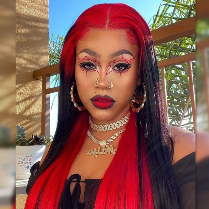 Halloween sale wigs red