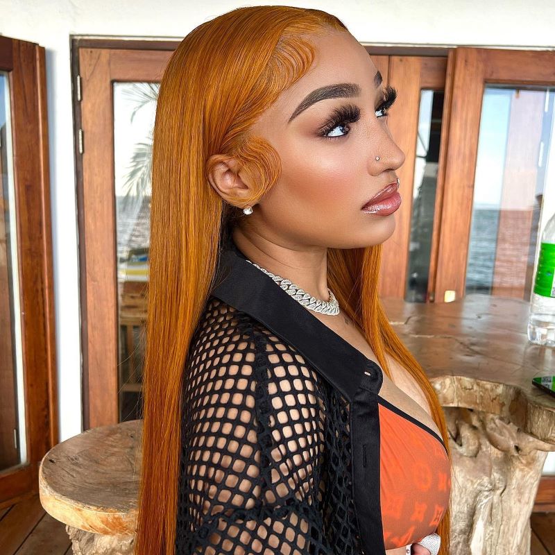 Ginger Straight Color Lace Front Wig | BGMgirl
