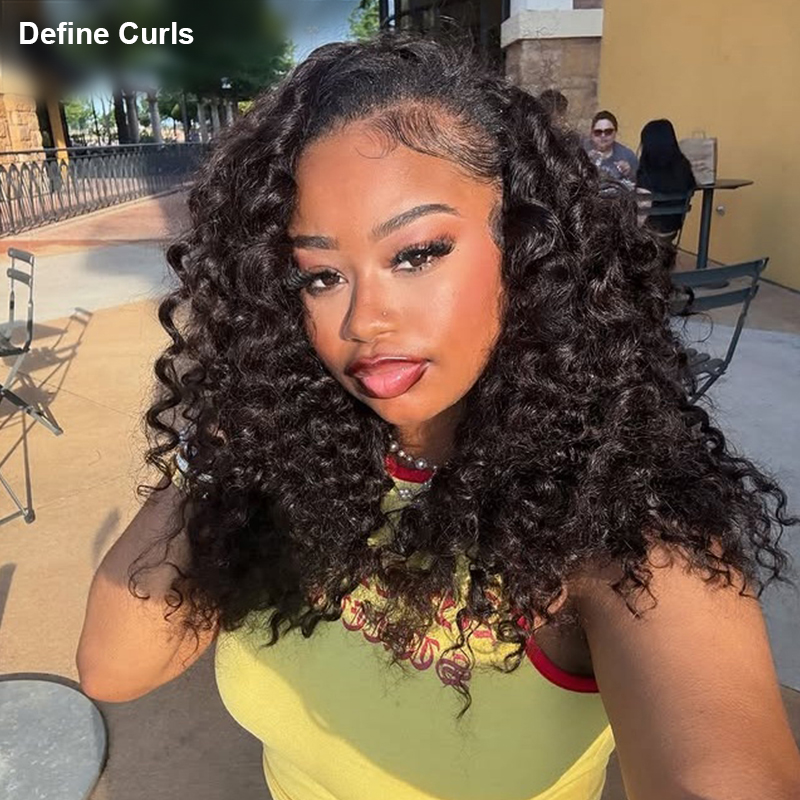 Water Wave Half Wig