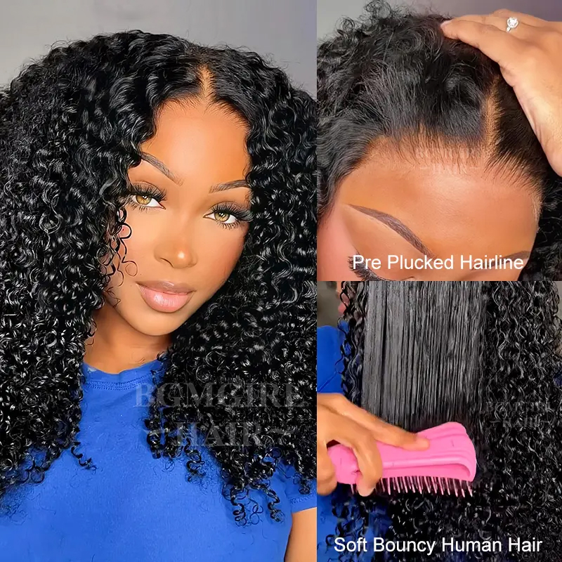US ONLY | Kinky Curly Wear Go Wig 6x4 HD Lace Closure 180% Density Glueless Wig