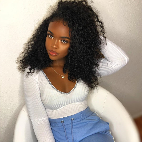 Kinky Curly 4 Bundles Indian Human Hair Extensions | BGMGirl