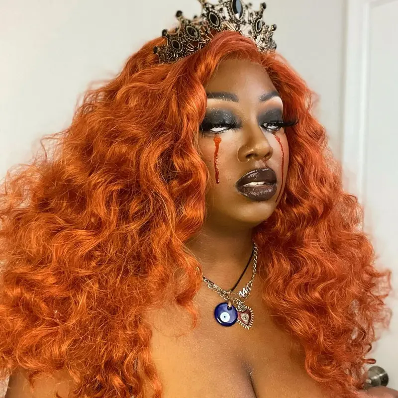 Pumpkin Orange Deep Wave