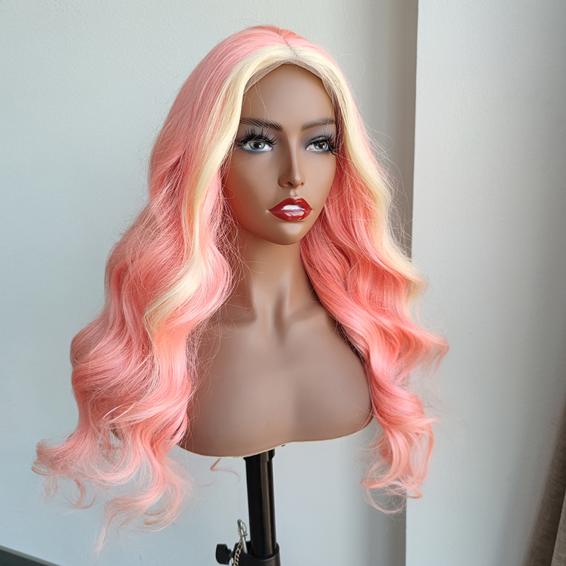 BGMgirl pink blonde Halloween Wig Sale