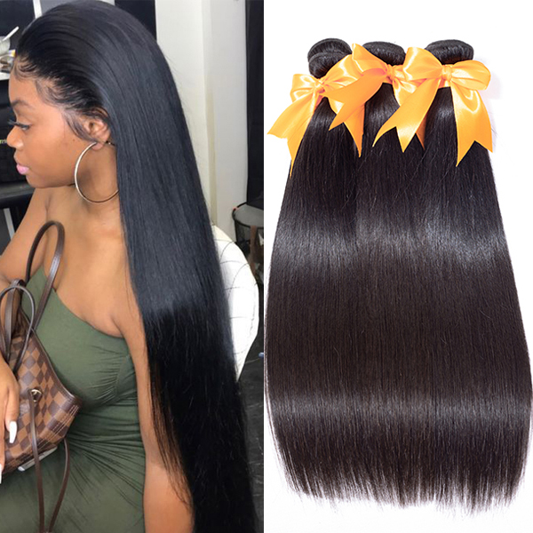 Straight 4 Bundles Brazilian Human Hair Extensions | BGMGirl