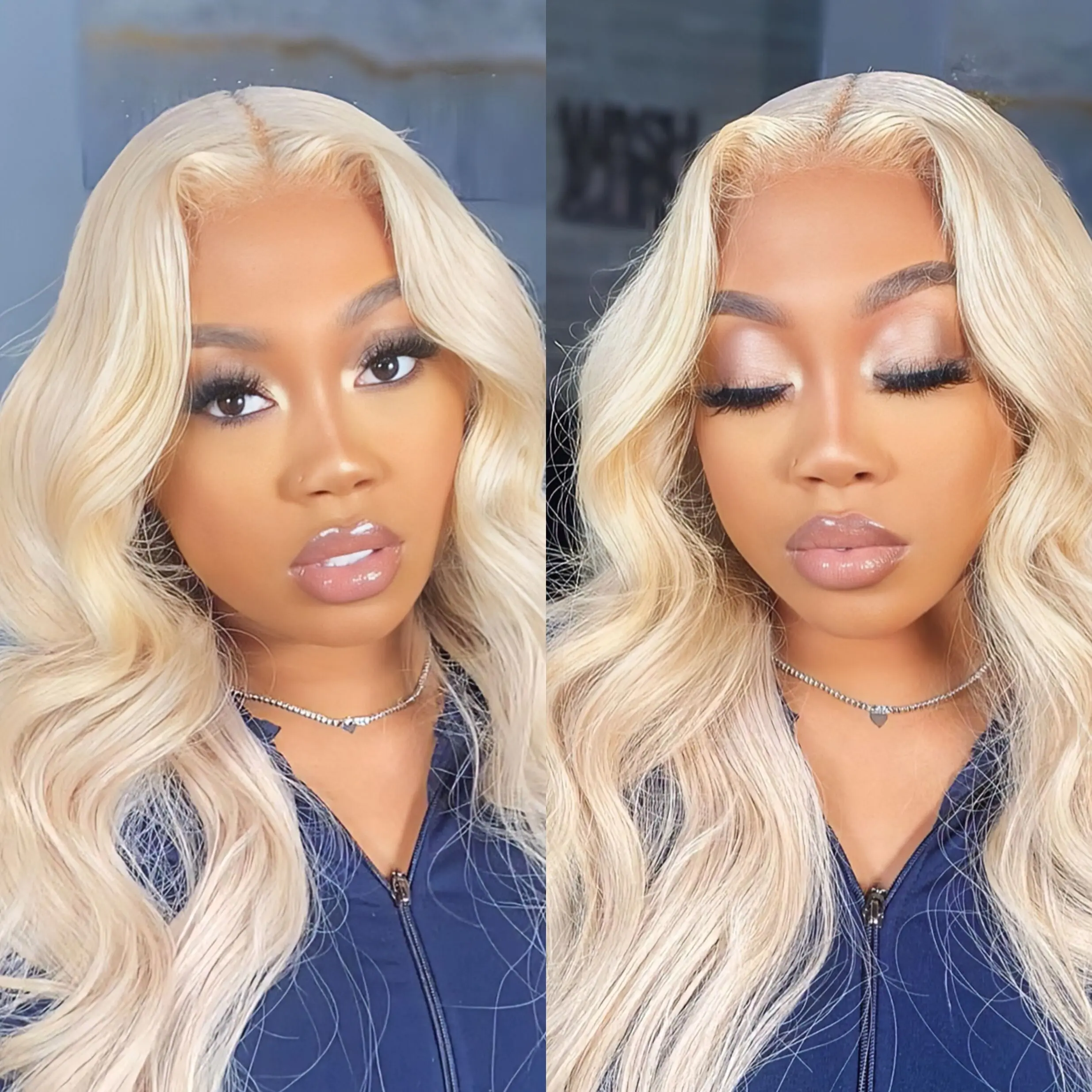 Blonde 613 Body Wave Wear Go Wig 6x4 Lace Closure 180% Density Color Glueless Wig | BGMgirl Hair