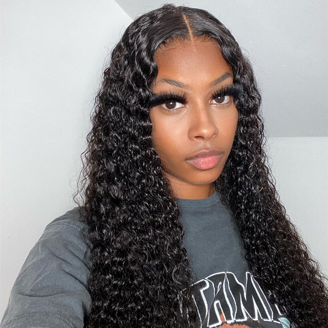 Water Wave Lace Closure Wet And Wavy Wig